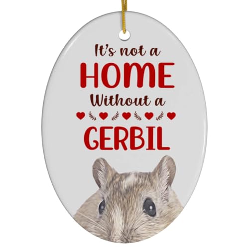 Agouti Gerbil Christmas Ornament 2024 - Its Not A