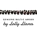 Raw Baroque Baltic Amber Teething Necklace for Babies (Unisex) Drooling & Teething Pain Relief - Certified Genuine Baltic Amber Chip Bead by Lolly Llama - Dark Cherry (13 Inch)