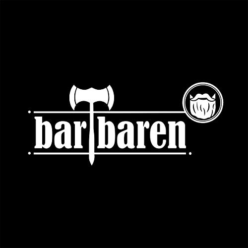 barTbaren-Truckercap-mit-schwarzem-Netz--verstellbare-Mesh-Baseball-Cap-in-schwarz-gelb-gruen-weiss-Oliv-mit-coolem-grossen-Logo-Patch-und-Snapback-Verschluss