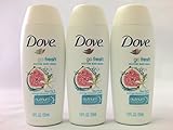 Dove Go Fresh Restore Body Wash, Travel Size 1.8 Once (Pack Of 3)