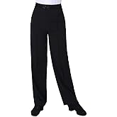 Libaobaoyo Boys Kids Latin Ballroom Dance Pants Elastic Waist Professional Jazz Modern Perfomance Trousers