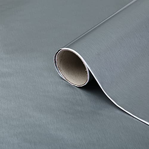 d-c-fix Vinyl Wrap Brush silver Metallic 45 cm x 1,5 m – Sticky Back