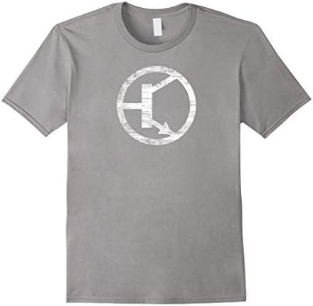 Men's Transistor PNP NPN Electronic Geek T-Shirt XL Slate