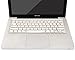 MOSISO Silicone Keyboard Cover Compatible with MacBook Air 13 inch A1466 A1369 2010-2017&Compatible with MacBook Pro 13/15 inch (with/Without Retina Display, 2015 or Older Version), White