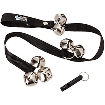 BLUETREE Dog Doorbells Premium Quality Training Potty Great Dog Bells Adjustable Door Bell Dog Bells for Potty Training Your Puppy The Easy Way - Premium Quality - 7 Extra Large Loud 1.4 DoorBells