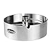 Ashtray, Newness Stainless Steel Tabletop Decoration Unbreakable Home Ashtray with Detachable Rotating Lid, Small Size