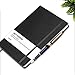 UERMEI Thick Classic Notebook with Pen Loop, A5 Wide Ruled Paper, Premium Leather Writing Journal, 8.4 x 5.7 in, Black