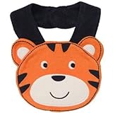 Carter's Animal Face Terry Teething Bib (Boy Tiger)