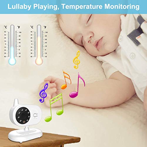 image for Video Baby Monitor with Camera Philont 2018 Latest Infant Surveillance