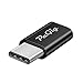 USB C Adapter, (2-PacK) PaGig USB Type C Male to Micro USB Female Connector for Fast Charging/OTG, Works with Samsung Galaxy S8, S8 Plus, New Macbook 12