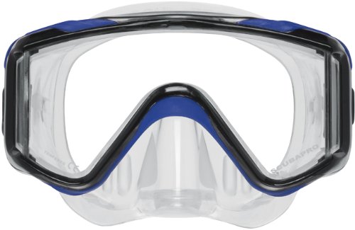 Scubapro Crystal Vu Plus Mask with Purge, Blue, w/Acc