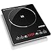 Aicok Portable Induction Cooktop, Sensor Electric Hot Plate with Ultra-Thin Design and Rapid Heat Technology, Digital Countertop Burner with Display Timer and Temperature
