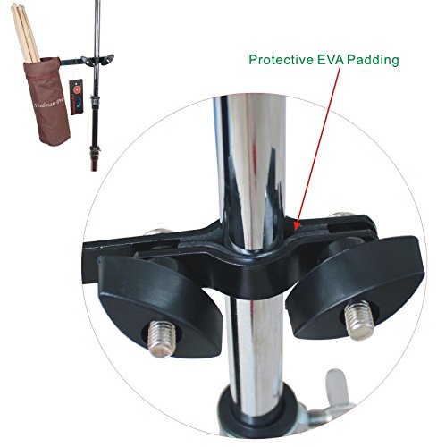 Vizcaya Drum Stick Holder Drum Stick Bag with Drum Key (Coffee)