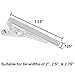 36 Metal Collar Stays With Tie Clip- 4 Sizes, Complete Your Dress Shirts Collar