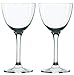 Nick and Nora Coupe Cocktail Glasses - Handblown Set of 2, Small Plain Vintage Coupe Glass to Serve a Manhattan, Martini, Aperitif, Algonquin, or Port Wine, 5-ounce (Plain, 2)