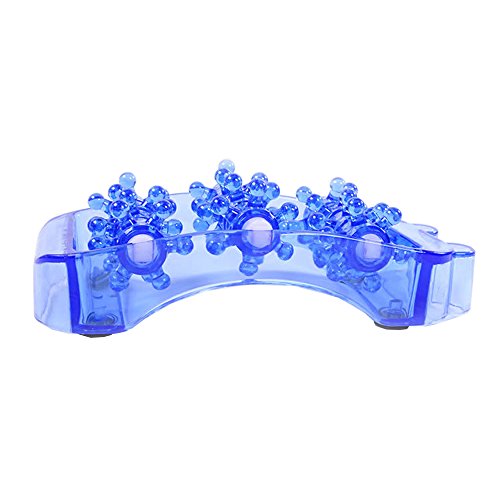LOHOME Foot Massager - Foot Point Massage Universal Protable Healthy Rolling Wheel Foot Massager Relaxation Feet Pain Relieve Fatigue - 1 Pair (Blue) - Thumbnail 5