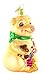 Old World Christmas Lester The Pig Glass Blown Ornament