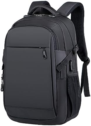 backpack 15 laptop luggage casual bags grey LOKASS 15.6 Inch Travel Laptop Backpack Business Computer Backpacks School  Bag, Multipurpose Casual Daypack with USB Charging Port for Women & Men,