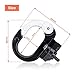 aibiku Metal Hook Mounting Kit fit for Xiaomi M365 Electric Scooter, Bicycle Accessories, Motorcycle Part (Black)