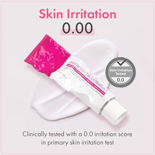 LBOYLOVE® Arbutin 7% + Tranexamic Acid 4% Cream, Skin Freckle Cream with 70,000ppm Arbutin, 40,000ppm TXA, Niacinamide & Glutathione for Dark Spots, Freckles, Blemishes and Pigmentation