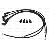 Sparex Replacement for Ford 9N 2N 8N Front Mount Distributor, Spark Plug Wire Set, Stanless Steel Core, USA Made