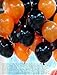 10'' Halloween Black and Orange Balloons for Party Decoration 100pcs by Seven YJ.