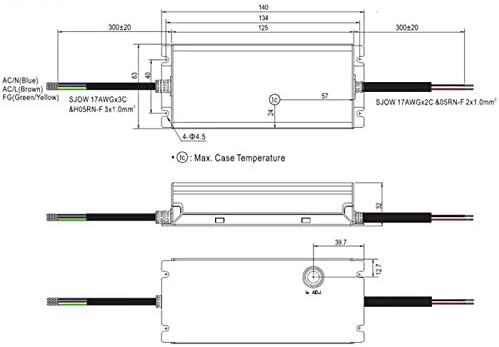 MEAN WELL XLG-75-12-A 60W 12V 5A LED Power Supply IP67 - Image 3