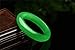 Parma77 Burmese Natural Green Jade Bangle AAA Jadeite Flawless 56mm-62mm Good Luck Bracelet (Large)