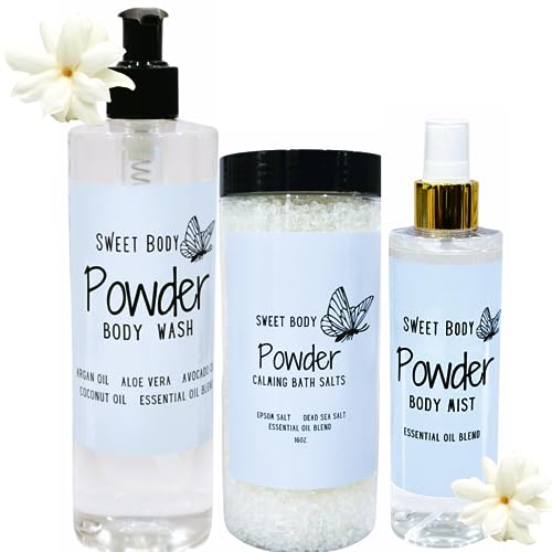 Sweet Body BABY POWDER 10 Soft Fresh Women's Body Mist, Fine