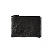 Small Pouch - Full Grain Leather - Black Onyx (black)