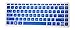 PcProfessional Blue Ultra Thin Silicone Gel Keyboard Cover for HP Pavilion X360 Convertible 2 in 1 13.3