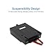 POTEK 10-Amp/130-Watt 12-Volt Solar Charge Controller Battery Regulator for Solar Panel