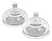 Comotomo - Silicone Replacement Nipples Slow Flow 0-3m - 2 Pack