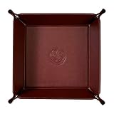 OARIE Jewelry Tray, Valet Tray PU Leather Catchall