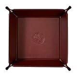 OARIE Jewelry Tray, Valet Tray PU Leather Catchall