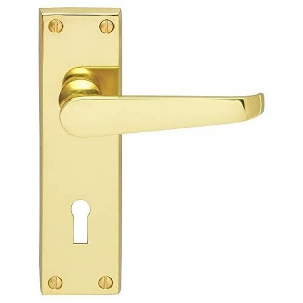 Carlisle Brass Traditional Victorian Straight Door Handle, 180 x 40mm, CBV31