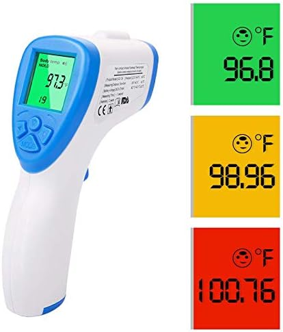 Forehead Thermometer Digital Infrared Thermometer, Non Contact Forehead Temperature Gun for Baby and Adults, Electronic Thermometer