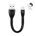 USB Type C Cable, BigBlue Short 0.5ft Silicon USB Type C to USB 2.0 Cable Sync Data Cord for Fast Charging Compatibe with New MacBook ChromeBook Pixel Nexus 5X Nexus 6P
