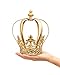 Gold Crown Cake Topper, Crown Centerpiece, Gold Wedding Cake Topper, Princess Cake, Harper
