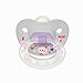 NUK Orthodontic Pacifiers (0-6m) 3 count, Value Pack, Silicone, Girl Designs