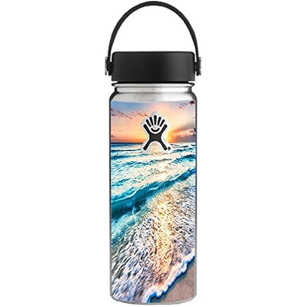 hydro flask with straw black