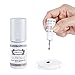 SENSITIVE Individual Eyelash Extension GLAM MILD Glue 5 ml / Semi Permanent Extension Black Adhesive Eyelash Bonding Supplies / Drying Time 7-8 Sec / Retention 2-3 Weeks / Latex Free (1 Bottle)