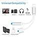Headphone Jack Adapter for iPhone6/7/7plus/8/8plus/X/XS/XS MAX,for iPhone 3.5mm Headphone Splitter Adapter for iPhone Dongle 2 in 1 Chargers & Audio Connector Charger Cable Support Quick Charge,Silverthumb 3