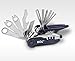 BoG Products Bike Multitool 18 Function Compact Folding Tool Set ~ Great Gift for Bicycle Riders