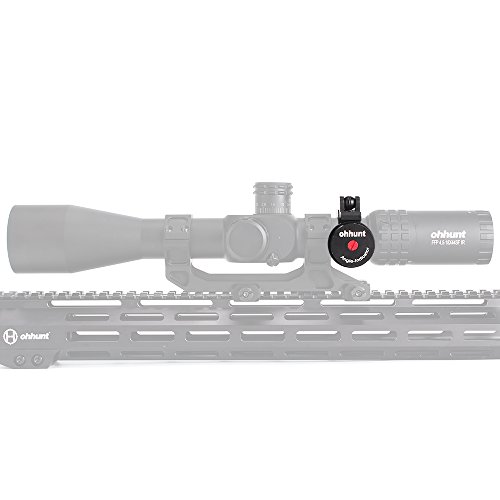 ohhunt High Accuracy Angle Cosine Indicator Kit and Bubble Level Fit 1 inch 30mm Tube Rifle Scope Mounts light weight made of aluminum