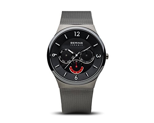 BERING Reloj Analógico Ceramic Collection para Hombre de Cuarzo con Correa en Acero Inoxidable & Cristal de Zafiro 33440…