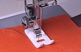 Non-stick Sewing Machine Presser Foot - Fits All Low Shank Snap-on Singer*, Brother, Babylock, Viking (Husky Series), Euro-pro, Janome, Kenmore, White, Juki, Bernina (Bernette Series), New Home, Necchi, Elna and More!