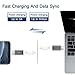 AkoaDa USB Type C Adapter, 4-Pack Aluminum USB C to Micro USB Convert Connector with 56k Resistor, Fast Charging for Samsung Galaxy S9 Plus S8 Note 8, LG V30 V20 G6, Moto Z2 Play (4 Grey)