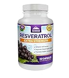 DCT Labs Resveratrol - Extra Strength 1000mg Per Serving - 30 Day Supply - 60 Capsules - Trans-Resveratrol for Life Extension, Maximum Anti Aging, Immune & Heart Health