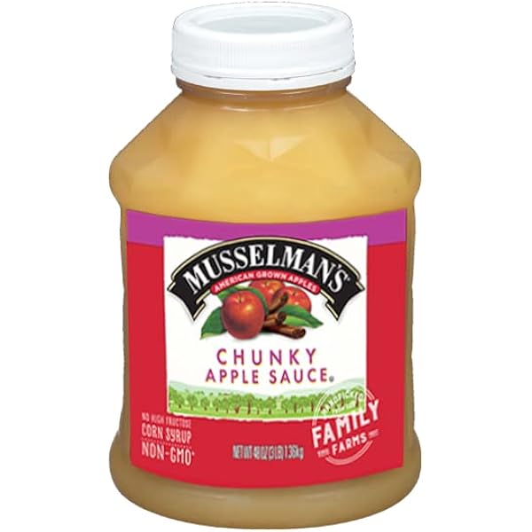 Amazon.com : Musselman's Diced Apples Water Pack 104 oz. (3